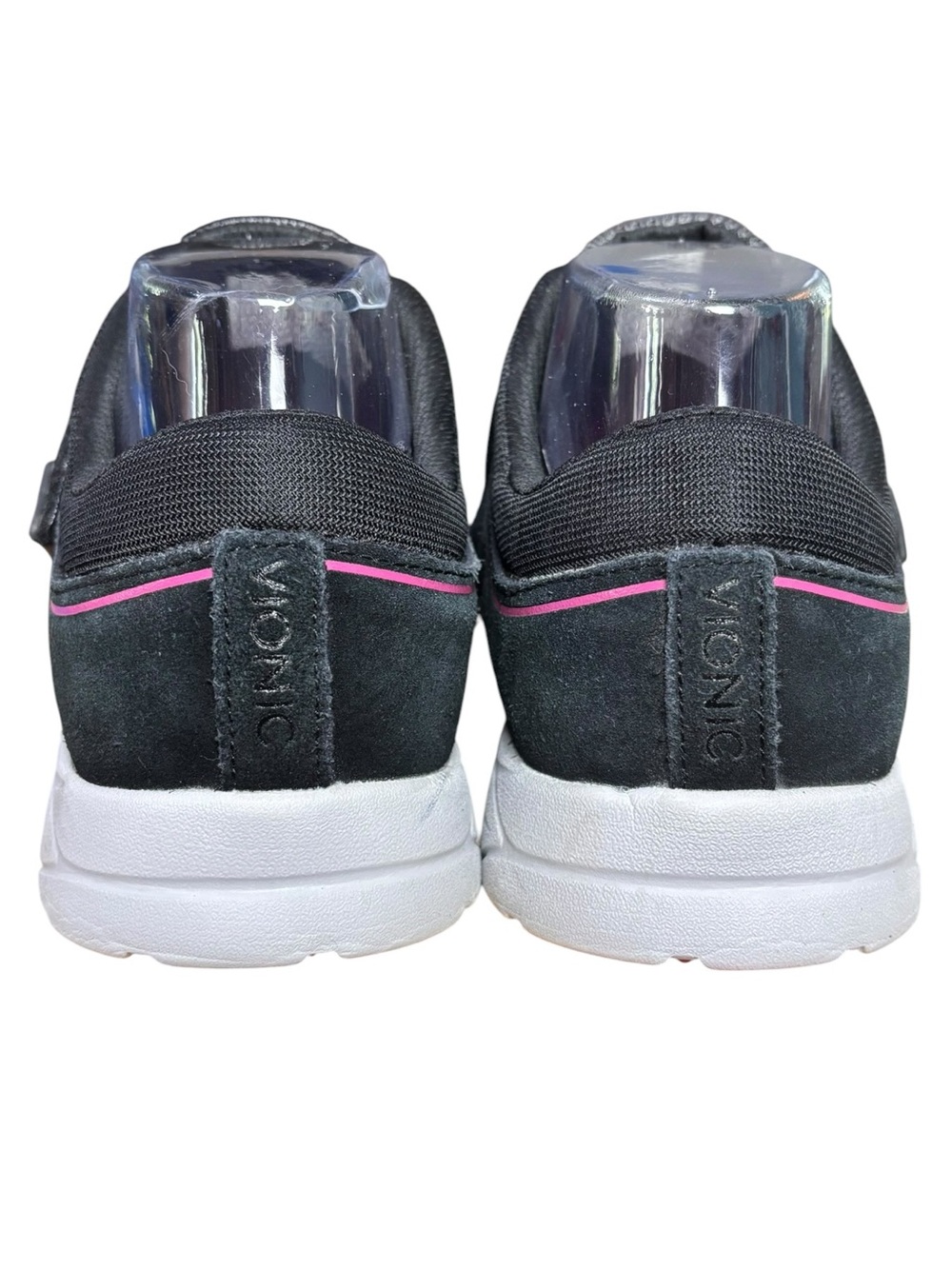 Vionic Brisk Ema Adjustable Mesh/Suede  Black Orthotic Sneakers – Sz 9 Wide - Picture 7 of 11